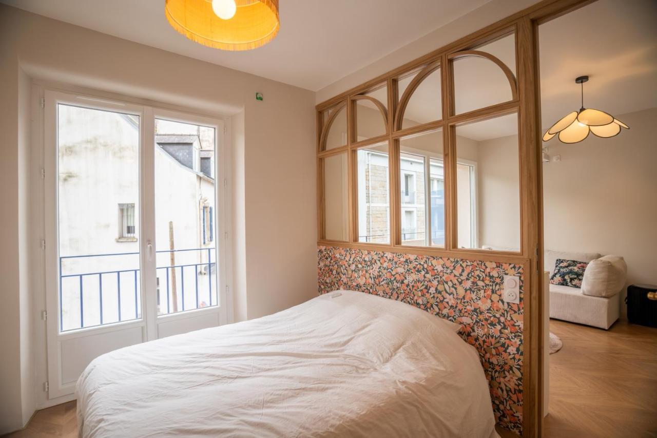 坎佩尔T2 Plein Sud - Parking - Balcon Vue Odet - Renove Par Un Architecte公寓 外观 照片